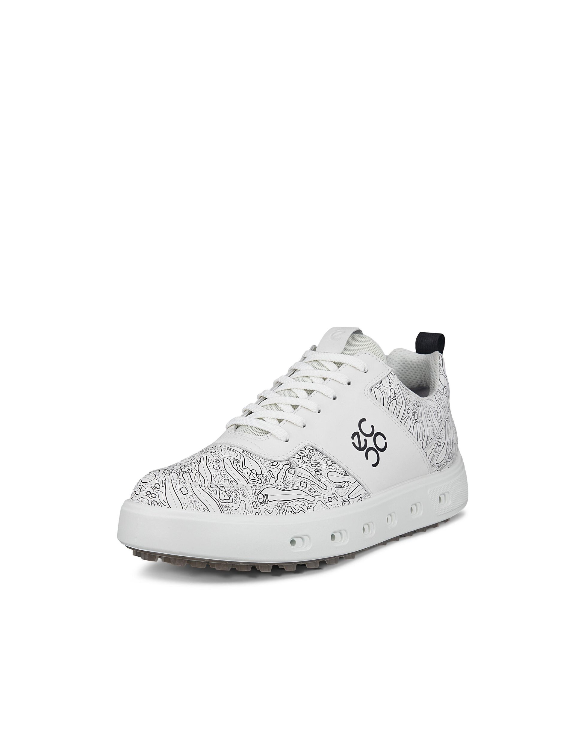 【エコー/ECCO / MEN】のECCO ゴルフ ストリート 720 本革 メンズ GORETEX 防水 ゴルフシューズ インテリア・キッズ・メンズ・レディースファッション・服の通販 founy(ファニー) 　ファッション　Fashion　メンズファッション　Fashion for Men　シューズ・靴　Shoes　インソール　Shoe Insole　クッション　Cushion, Throw Pillow　ゴルフ　Golf　シューズ　Shoes, Footwear　プリント　Print, Printed Pattern　プレミアム　Premium, High-End　メンズ　Men's, Menswear　WHITE|ID: prp329100004603415 ipo3291000000032744252