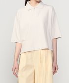 【ビショップ/Bshop】のコットンピケ ショートポロシャツ WOMEN 人気、トレンドファッション・服の通販 founy(ファニー) ファッション Fashion レディースファッション Fashion for Women トップス・カットソー Cut & Sew Tops シャツ・ブラウス・オフィスカジュアル Elegant Blouses & Button-Ups ポロシャツ・きれいめカジュアル Smart-Casual Polo Tops ショート Short, Short Length ストレッチ Stretch, Stretchy Fabric バランス Balance, Style Balance ポロシャツ Polo Shirt, Collared Tee ワイド Wide, Wide Fit 半袖 Short Sleeve, Half Sleeve thumbnail LTGREY|ID: prp329100004603421 ipo3291000000032744432