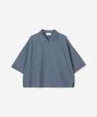 【ビショップ/Bshop】のコットンピケ ショートポロシャツ WOMEN 人気、トレンドファッション・服の通販 founy(ファニー) ファッション Fashion レディースファッション Fashion for Women トップス・カットソー Cut & Sew Tops シャツ・ブラウス・オフィスカジュアル Elegant Blouses & Button-Ups ポロシャツ・きれいめカジュアル Smart-Casual Polo Tops ショート Short, Short Length ストレッチ Stretch, Stretchy Fabric バランス Balance, Style Balance ポロシャツ Polo Shirt, Collared Tee ワイド Wide, Wide Fit 半袖 Short Sleeve, Half Sleeve thumbnail BLUE系1|ID: prp329100004603421 ipo3291000000032744437