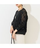 【ジョルジュ レッシュ/GEORGES RECH】のナイロンチュールテープ刺繍カーディガン 人気、トレンドファッション・服の通販 founy(ファニー) ファッション Fashion レディースファッション Fashion for Women トップス・カットソー Cut & Sew Tops カーディガン・羽織り Layered Style Cardigans カットソー Cut and Sewn Top カーディガン Cardigan, Knitwear キャミソール Camisole, Spaghetti Strap Top シフォン Chiffon, Lightweight Fabric 人気 Popular, Best Seller 冬 Winter / This Winter 夏 Summer 春 Spring 洗える Machine Washable 秋 Autumn 羽織 Haori, Light Jacket thumbnail ブラック|ID: prp329100004603428 ipo3291000000032744506