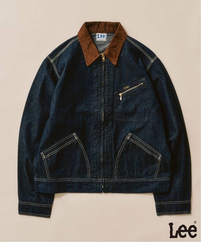 【フォーワンセブン バイ エディフィス/417 by EDIFICE / MEN】の【Lee / リー】417別注 91-B ジップブルゾン インテリア・キッズ・メンズ・レディースファッション・服の通販 founy(ファニー) https://founy.com/ ファッション Fashion メンズファッション Fashion for Men デニム Denim, Jeans Material 別注 Limited Edition, Custom Order |ID: prp329100004603432 ipo3291000000033190137