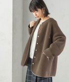 【シップス フォー ウィメン/SHIPS】の【一部WEB限定】 手洗い可能 NEW リバーシブル ボア ブルゾン ブラウン|ID: prp329100004603434 ipo3291000000032744560