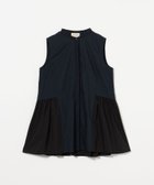 【ユナイテッドアローズ/UNITED ARROWS】のエンブロイダリーノースリーブブラウス - ウォッシャブル - NAVY|ID: prp329100004603446 ipo3291000000032744683