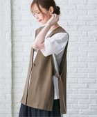 【イッカ/ikka】のドライタッチサイドスリットジレ モカ|ID: prp329100004603457 ipo3291000000032744922