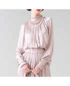 【ティアラ/Tiara】の《定番》2wayフリルネックギャザーブラウス 人気、トレンドファッション・服の通販 founy(ファニー) ファッション Fashion レディースファッション Fashion for Women トップス・カットソー Cut & Sew Tops シャツ・ブラウス・オフィスカジュアル Elegant Blouses & Button-Ups クラシカル Classical, Vintage-Inspired サテン Satin, Glossy Fabric セットアップ Set-Up, Coordinated Outfit ハイネック High Neck, Mock Neck エレガント 上品 Elegant 定番 Standard, Basic Item thumbnail ピンク|ID: prp329100004603466 ipo3291000000032745076