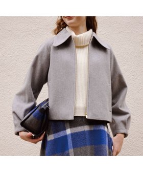 【ブルーレーベル クレストブリッジ/BLUE LABEL CRESTBRIDGE】の【WEB限定】シャーリングビーバーブルゾン 人気、トレンドファッション・服の通販 founy(ファニー) ファッション Fashion レディースファッション Fashion for Women アウター Coat / Outerwear Collection ブルゾンジャケット・スポーティアウター Blouson Jackets |ID:prp329100004603468