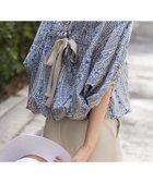 【スピーガ/SPIGA】のペイズリープリントバックリボンプルオーバーブラウス ブルー|ID: prp329100004603476 ipo3291000000032745328