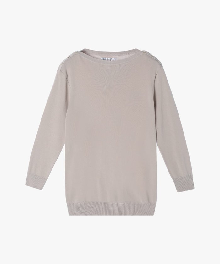 【アニエスベー ファム/agnes b. FEMME】のJ155 TS コットンニットカットソー インテリア・キッズ・メンズ・レディースファッション・服の通販 founy(ファニー) https://founy.com/ ファッション Fashion レディースファッション Fashion for Women トップス・カットソー Cut & Sew Tops ニット Knit Tops & Sweaters カットソー・ベーシックTシャツ Cut-and-Sewn Tops / Stretch Tees & Basics カットソー Cut and Sewn Top フランス France, French 定番 Standard, Basic Item |ID: prp329100004603477 ipo3291000000032745390