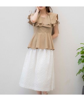 【ノエラ/Noela】のジャカードギャザースカート 人気、トレンドファッション・服の通販 founy(ファニー) ファッション Fashion レディースファッション Fashion for Women スカート Skirts トレンド Trend, Trending Now ベスト Vest, Waistcoat ポケット Pocket, Pocket Detail |ID:prp329100004603597