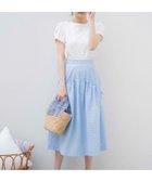 【ノエラ/Noela】のジャカードギャザースカート 人気、トレンドファッション・服の通販 founy(ファニー) ファッション Fashion レディースファッション Fashion for Women スカート Skirts トレンド Trend, Trending Now ベスト Vest, Waistcoat ポケット Pocket, Pocket Detail thumbnail ブルー|ID: prp329100004603597 ipo3291000000032747424