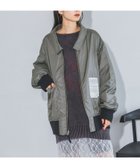 【ジーナシス/JEANASiS】のリバーシブルフライトジャケット ブラック系その他|ID: prp329100004603621 ipo3291000000032747882