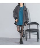 【ジーナシス/JEANASiS】のリバーシブルフライトジャケット ブラック×ブラックデニム|ID: prp329100004603621 ipo3291000000032747883