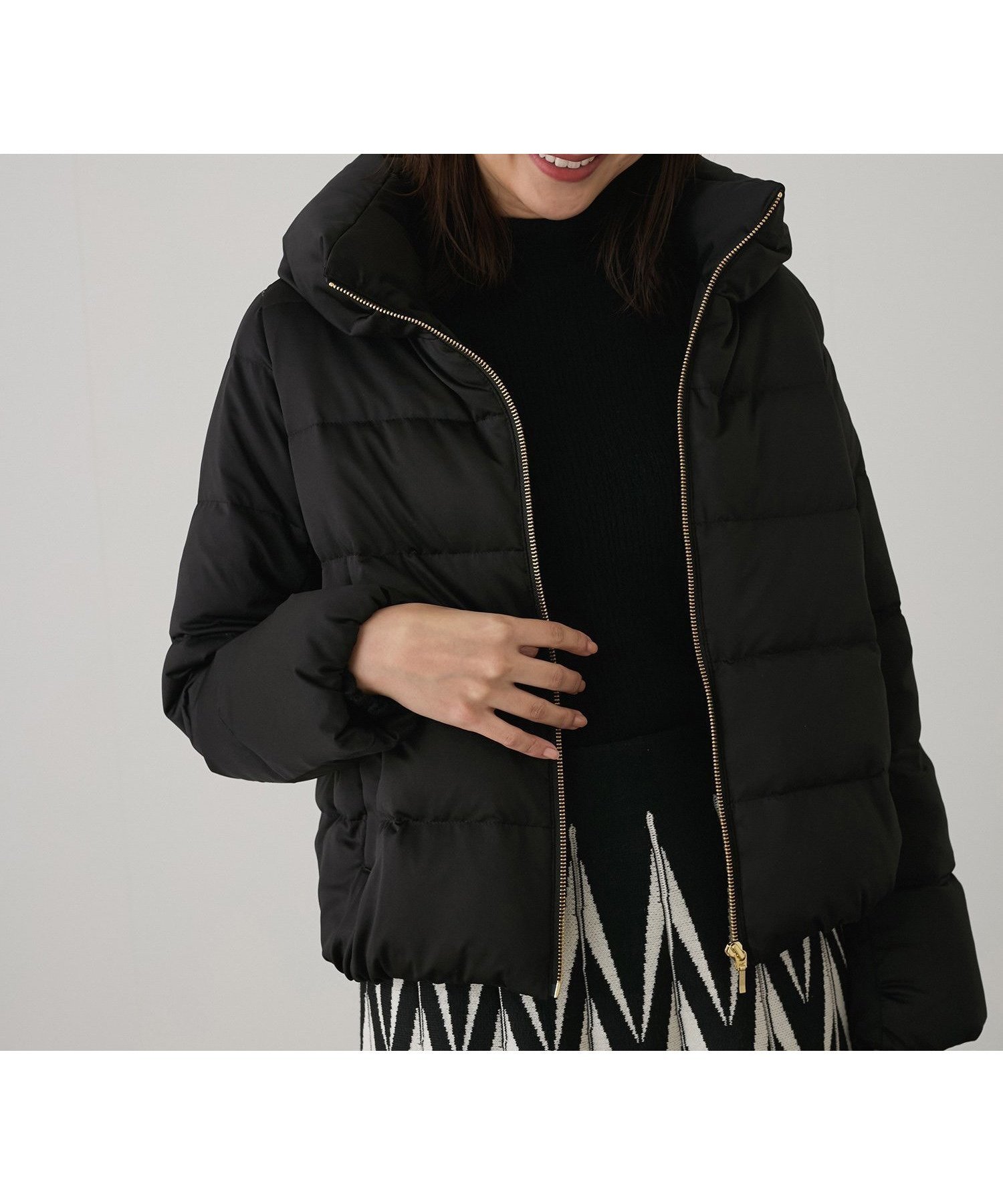 【ジャイロ/JAYRO】のカチオンジャージダウンジャケット 人気、トレンドファッション・服の通販 founy(ファニー) 　ファッション　Fashion　レディースファッション　Fashion for Women　アウター　Coat / Outerwear Collection　レディースジャケット・軽アウター　Jackets　ショート　Short, Short Length　ジャケット　Jacket, Outerwear　スタンド　Stand Collar, Upright Stand　ダウン　Down, Puffer　ポケット　Pocket, Pocket Detail　A/W・秋冬　Autumn/Winter　軽量　Lightweight, Ultra Light　 other-1|ID: prp329100004603626 ipo3291000000032747950