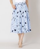 【トゥー ビー シック/TO BE CHIC】のセイルプリント タックスカート 人気、トレンドファッション・服の通販 founy(ファニー) ファッション Fashion レディースファッション Fashion for Women スカート Skirts センター Center, Center Line フロント Front, Front Design ボックス Boxy, Box Shape ミックス Mix, Mixed Style ヨーク Yoke, Yoke Design 切替 Switching, Contrast Panel 夏 Summer thumbnail サックスブルー|ID: prp329100004603639 ipo3291000000032748173