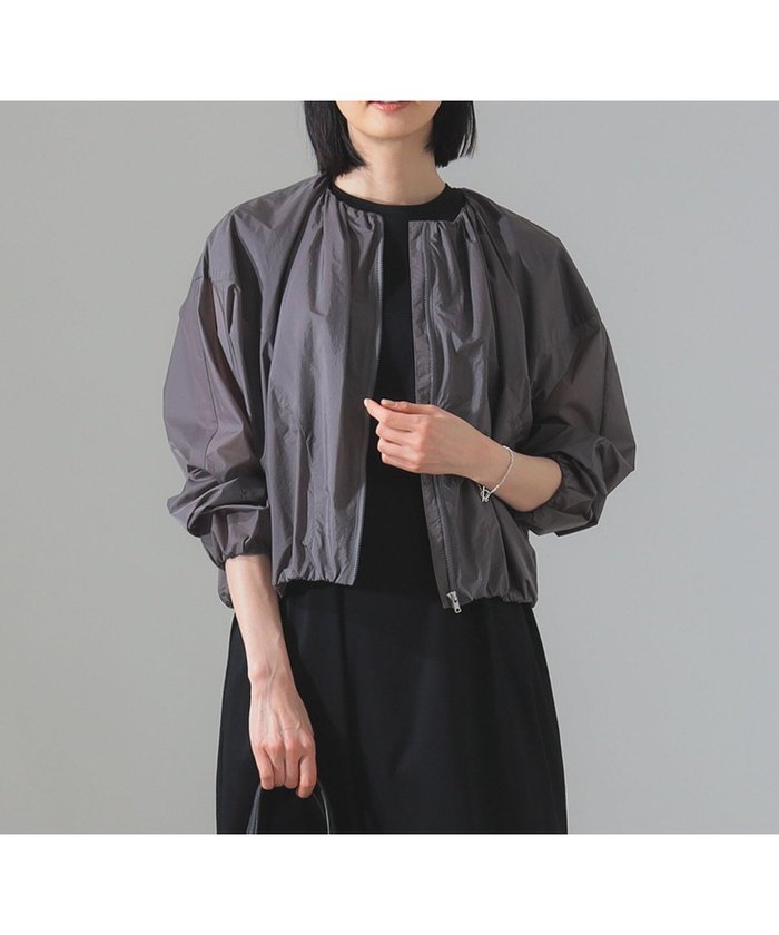 【デミルクス ビームス/Demi-Luxe BEAMS】の【6/25新規値下げ】シアー ドルマン ジップブルゾン インテリア・キッズ・メンズ・レディースファッション・服の通販 founy(ファニー) https://founy.com/ ファッション Fashion レディースファッション Fashion for Women アウター Coat / Outerwear Collection ブルゾンジャケット・スポーティアウター Blouson Jackets おすすめ Recommended / Our Picks ギャザー Gathered, Ruffled シアー Sheer, See-Through ブルゾン Blouson, Bomber Jacket |ID: prp329100004603650 ipo3291000000032748462