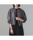 【デミルクス ビームス/Demi-Luxe BEAMS】の【6/25新規値下げ】シアー ドルマン ジップブルゾン GREY|ID: prp329100004603650 ipo3291000000032748463