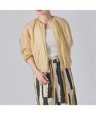 【デミルクス ビームス/Demi-Luxe BEAMS】の【6/25新規値下げ】シアー ドルマン ジップブルゾン PANNA_COTTA|ID: prp329100004603650 ipo3291000000032748464