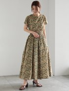 【テチチ/Te chichi】の【LIBERTY】シャーリングワンピース《2025summer catalog item》 人気、トレンドファッション・服の通販 founy(ファニー) ファッション Fashion レディースファッション Fashion for Women ワンピース Dresses グラデーション Gradient, Ombre コレクション Collection, Seasonal Line コンパクト Compact, Small Size シャーリング Shirring, Ruched スリーブ Sleeve, Long Sleeve / Short Sleeve パターン Pattern, Design Print ファブリック Fabric, Textile フレア Flare, Flared フレンチ French, French Style 夏 Summer 2025年 2025 2025春夏・S/S Spring/Summer 2025 SS25 thumbnail ブラック|ID: prp329100004603655 ipo3291000000033043048