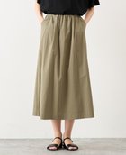 【メルローズ クレール/MELROSE claire】のウエストギャザースカート 人気、トレンドファッション・服の通販 founy(ファニー) ファッション Fashion レディースファッション Fashion for Women スカート Skirts ギャザー Gathered, Ruffled ストレッチ Stretch, Stretchy Fabric 旅行 Travel thumbnail カーキ|ID: prp329100004603659 ipo3291000000032748610