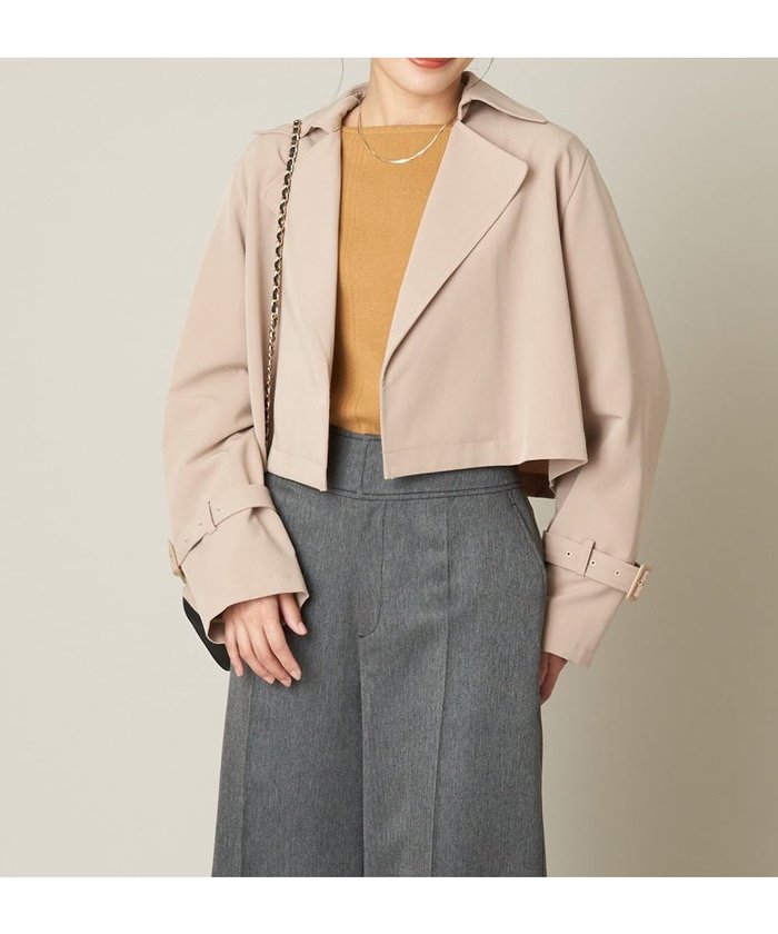 【アー ヴェー ヴェー/a.v.v】の【マルチWAY】トレンチコート インテリア・キッズ・メンズ・レディースファッション・服の通販 founy(ファニー) https://founy.com/ ファッション Fashion レディースファッション Fashion for Women アウター Coat / Outerwear Collection コート・ロングコート・ピーコート Long Coats, Peacoats & More トレンチコート / 春秋の定番アウター Trench Coats ショート Short, Short Length シンプル Simple, Minimal ジャケット Jacket, Outerwear スウェット / スエット Sweatshirt, Sweatwear とろみ Fluid, Flowy Fabric 定番 Standard, Basic Item ボトム Bottoms, Lower Wear 再入荷 Restock / Back in Stock おすすめ Recommended / Our Picks ビジネス 仕事 通勤 Business / Work / Commuting |ID: prp329100004603665 ipo3291000000032748740