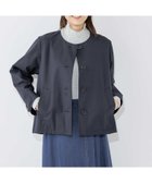【プチ オンフルール/Petit Honfleur】のノーカラージャケット ネイビー|ID: prp329100004603671 ipo3291000000032748872