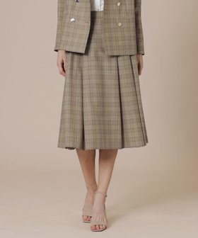 【マッキントッシュ ロンドン/MACKINTOSH LONDON】のウールトロスカート 人気、トレンドファッション・服の通販 founy(ファニー) ファッション Fashion レディースファッション Fashion for Women スカート Skirts エレガント 上品 Elegant シンプル Simple, Minimal ジャケット Jacket, Outerwear セットアップ Set-Up, Coordinated Outfit チェック Check, Plaid, Tartan 冬 Winter / This Winter 春 Spring 無地 Plain, Solid Color 秋 Autumn |ID:prp329100004603674