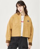 【ミルクフェド/MILKFED.】の【FUDGE3月号掲載商品】CROPPED WORK JACKET MILKFED. BEIGE|ID: prp329100004603675 ipo3291000000032748978