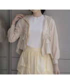 【ノエラ/Noela】のドロストワッシャーマウンテンパーカー ベージュ|ID: prp329100004603677 ipo3291000000032749038