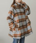 【センスオブプレイス/SENSE OF PLACE by URBAN RESEARCH】のウールライク2WAYステンカラーミドルコート L.BLE×BRN|ID: prp329100004603699 ipo3291000000032749543