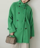 【センスオブプレイス/SENSE OF PLACE by URBAN RESEARCH】のウールライク2WAYステンカラーミドルコート GREEN|ID: prp329100004603699 ipo3291000000032749546