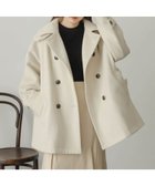 【センスオブプレイス/SENSE OF PLACE by URBAN RESEARCH】のウールライク2WAYステンカラーミドルコート IVORY|ID: prp329100004603699 ipo3291000000032749547