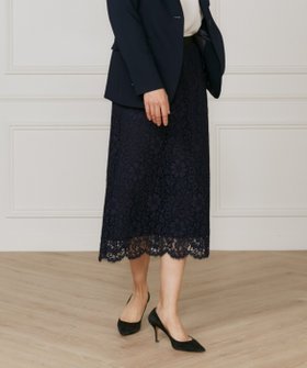【イネド/INED】のコードレーススカート 人気、トレンドファッション・服の通販 founy(ファニー) ファッション Fashion レディースファッション Fashion for Women スカート Skirts 2025年 2025 2025春夏・S/S Spring/Summer 2025 SS25 グログラン Grosgrain, Grosgrain Ribbon スカラップ Scallop, Scalloped Edge ストレッチ Stretch, Stretchy Fabric セットアップ Set-Up, Coordinated Outfit セレモニー Ceremony レース Lace, Lace Fabric エレガント 上品 Elegant 入学式 Entrance Ceremony 卒業式 Graduation Ceremony 春 Spring |ID:prp329100004603712