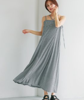 【ミスティ ウーマン/mysty woman】のテクスチャーキャミワンピース 人気、トレンドファッション・服の通販 founy(ファニー) ファッション Fashion レディースファッション Fashion for Women ワンピース Dresses キャミソールワンピース Camisole Dresses サンダル Sandals, Summer Shoes ストリング String, Drawstring ストレッチ Stretch, Stretchy Fabric テクスチャー Texture, Textured Fabric 夏 Summer |ID:prp329100004603725