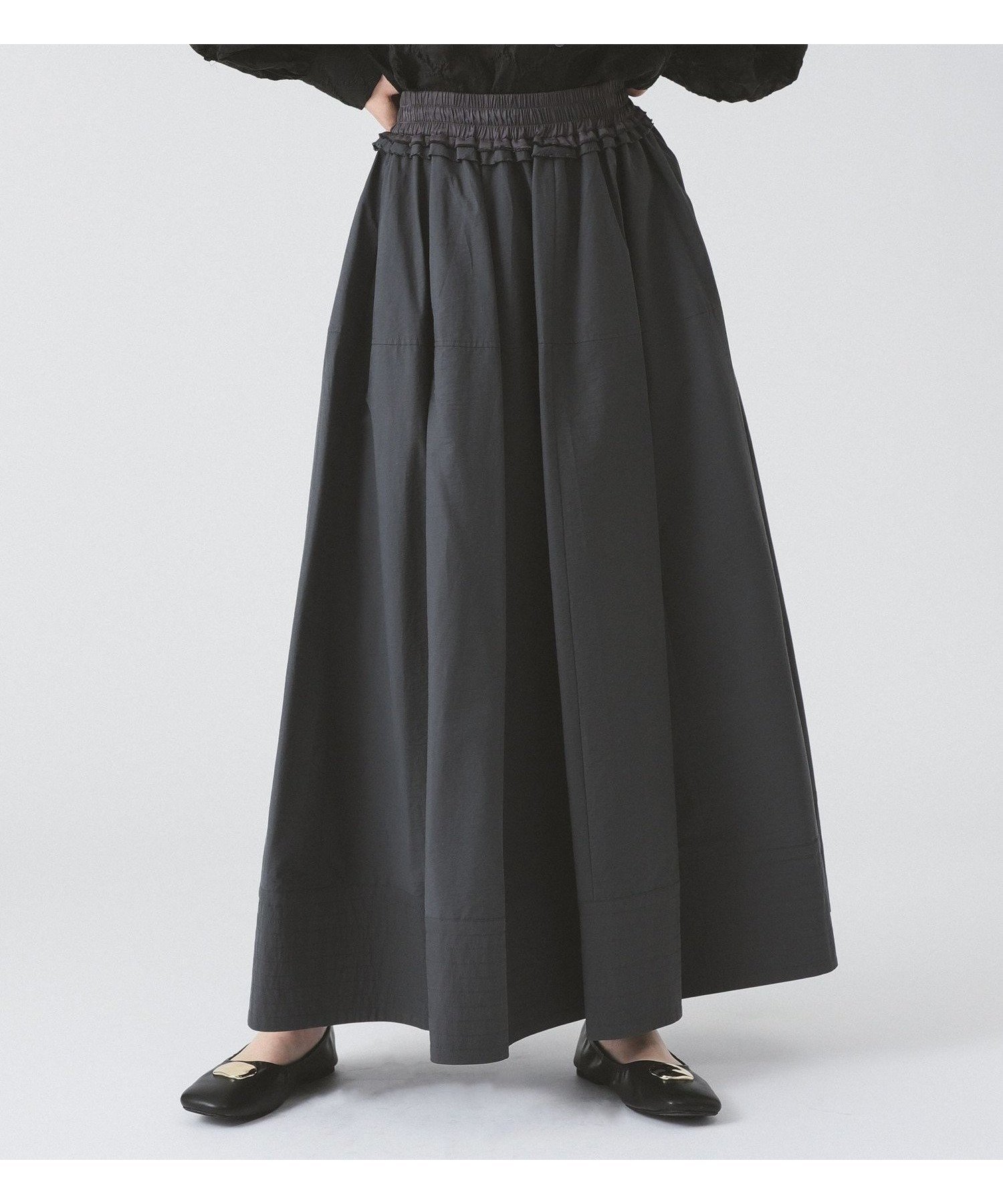 【ビームス ウイメン/BEAMS】のRBS / ステッチ ヘム ギャザー スカート 人気、トレンドファッション・服の通販 founy(ファニー) 　ファッション　Fashion　レディースファッション　Fashion for Women　スカート　Skirts　カットソー　Cut and Sewn Top　キャミソール　Camisole, Spaghetti Strap Top　ギャザー　Gathered, Ruffled　クロップド　Cropped, Short Length　シンプル　Simple, Minimal　バランス　Balance, Style Balance　おすすめ　Recommended / Our Picks　 other-1|ID: prp329100004603726 ipo3291000000032750330