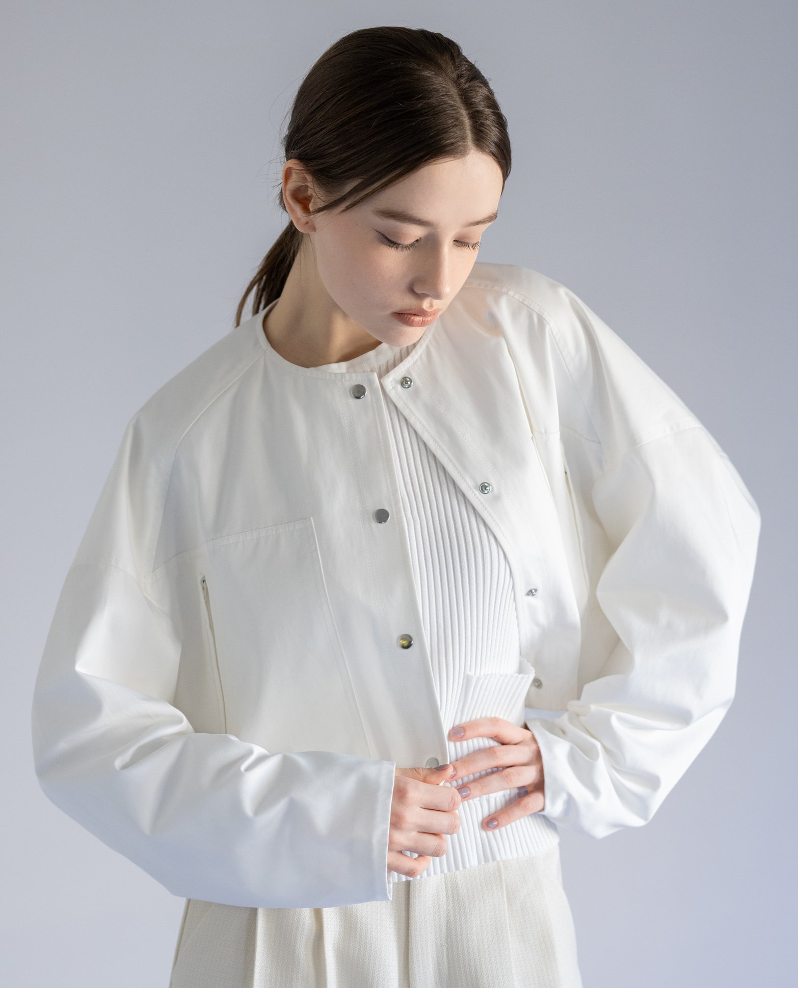 【その他のブランド/Other】のショートコクーンジャケット 人気、トレンドファッション・服の通販 founy(ファニー) 　ファッション　Fashion　レディースファッション　Fashion for Women　アウター　Coat / Outerwear Collection　レディースジャケット・軽アウター　Jackets　 other-1|ID: prp329100004603727 ipo3291000000032750370