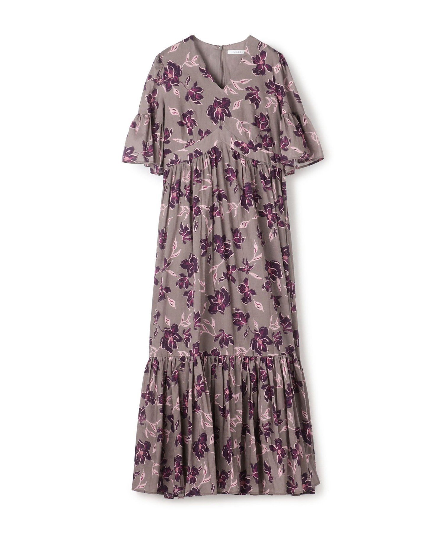 【トゥモローランド/TOMORROWLAND】の【別注】MARIHA Big Bouquet すずらんのドレス 人気、トレンドファッション・服の通販 founy(ファニー) 　ファッション　Fashion　レディースファッション　Fashion for Women　ワンピース　Dresses　フォーマル・パーティードレス・結婚式用ドレス　Elegant & Casual Dresses　エレガント 上品　Elegant　コレクション　Collection, Seasonal Line　ジュエリー　Jewelry, Accessories　スリーブ　Sleeve, Long Sleeve / Short Sleeve　チェーン　Chain, Chain Strap　ドレス　Dress, One-Piece　フラワー　Flower, Floral　モチーフ　Motif, Design Theme　リーフ　Leaf, Botanical Leaf　今季　This Season, Current Season　別注　Limited Edition, Custom Order　 other-1|ID: prp329100004603729 ipo3291000000032750427