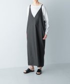 【かぐれ/kagure / URBAN RESEARCH】の『2WAY仕様』ウールトロVネックワンピース 人気、トレンドファッション・服の通販 founy(ファニー) ファッション Fashion レディースファッション Fashion for Women ワンピース Dresses カットソー Cut and Sewn Top キュプラ Cupro, Eco Fabric コンパクト Compact, Small Size ストレート Straight, Straight Cut ポケット Pocket, Pocket Detail ロング Long, Long-Length S/S・春夏 SS, Spring/Summer, Warm Season おすすめ Recommended / Our Picks 夏 Summer エレガント 上品 Elegant 2025年 2025 2025春夏・S/S Spring/Summer 2025 SS25 thumbnail CHARCOAL|ID: prp329100004603746 ipo3291000000032750838