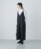 【かぐれ/kagure / URBAN RESEARCH】の『2WAY仕様』ウールトロVネックワンピース 人気、トレンドファッション・服の通販 founy(ファニー) ファッション Fashion レディースファッション Fashion for Women ワンピース Dresses カットソー Cut and Sewn Top キュプラ Cupro, Eco Fabric コンパクト Compact, Small Size ストレート Straight, Straight Cut ポケット Pocket, Pocket Detail ロング Long, Long-Length S/S・春夏 SS, Spring/Summer, Warm Season おすすめ Recommended / Our Picks 夏 Summer エレガント 上品 Elegant 2025年 2025 2025春夏・S/S Spring/Summer 2025 SS25 thumbnail BLACK|ID: prp329100004603746 ipo3291000000032750839
