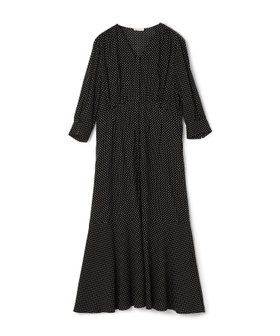 【トゥモローランド/TOMORROWLAND】のドットプリント Vネックマーメイドワンピース 人気、トレンドファッション・服の通販 founy(ファニー) ファッション Fashion レディースファッション Fashion for Women ワンピース Dresses おすすめ Recommended / Our Picks トラベル Travel, Travel Gear ドット Polka Dot, Dot Pattern ドレープ Drape, Draping Fabric フェミニン Feminine, Girly プリント Print, Printed Pattern マーメイド Mermaid, Fishtail Silhouette モチーフ Motif, Design Theme ランダム Random, Irregular |ID:prp329100004603749