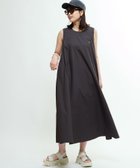 【コンバーストウキョウ/CONVERSE TOKYO】のSLEEVELESS GATHERED VOLUME DRESS チャコールグレー|ID: prp329100004603753 ipo3291000000032751003