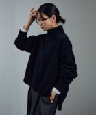 【サロン アダム エ ロペ/SALON adam et rope'】のタートルネックプルオーバー-CreamyCotton /クリーミーコットン- 人気、トレンドファッション・服の通販 founy(ファニー) ファッション Fashion レディースファッション Fashion for Women トップス・カットソー Cut & Sew Tops カジュアルプルオーバー・ニットトップス Pullovers & Knit Tops / Casual Pullovers タートルネック・ハイネックトップス Turtlenecks & High-Neck Tops インナー Innerwear 秋 Autumn カーディガン Cardigan, Knitwear コレクション Collection, Seasonal Line スニーカー Sneakers, Trainers スリット Slit, Slit Detail タートルネック Turtleneck, High Neck デニム Denim, Jeans Material 定番 Standard, Basic Item なめらか Smooth, Silky Texture バランス Balance, Style Balance フェミニン Feminine, Girly ベロア Velour, Soft Velvet ボトム Bottoms, Lower Wear リラックス Relax, Relaxed Fit ワイド Wide, Wide Fit A/W・秋冬 Autumn/Winter おすすめ Recommended / Our Picks エレガント 上品 Elegant 2025年 2025 2025-2026秋冬・A/W Autumn/Winter 2025–26 AW25–26 thumbnail ブラック(01)|ID: prp329100004603768 ipo3291000000033851380