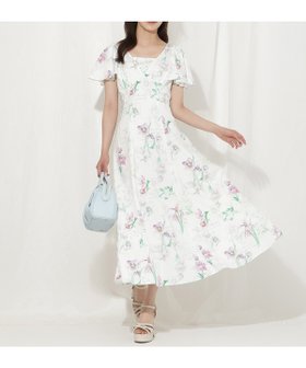 【ウィルセレクション/WILLSELECTION】の【5/15(thu)10時発売】ボタニカルフラワーフレアスリーブワンピース 人気、トレンドファッション・服の通販 founy(ファニー) ファッション Fashion レディースファッション Fashion for Women ワンピース Dresses エレガント 上品 Elegant デコルテ Décolleté, Neckline フェミニン Feminine, Girly フラワー Flower, Floral フレア Flare, Flared プリント Print, Printed Pattern レース Lace, Lace Fabric おすすめ Recommended / Our Picks 旅行 Travel |ID:prp329100004603769