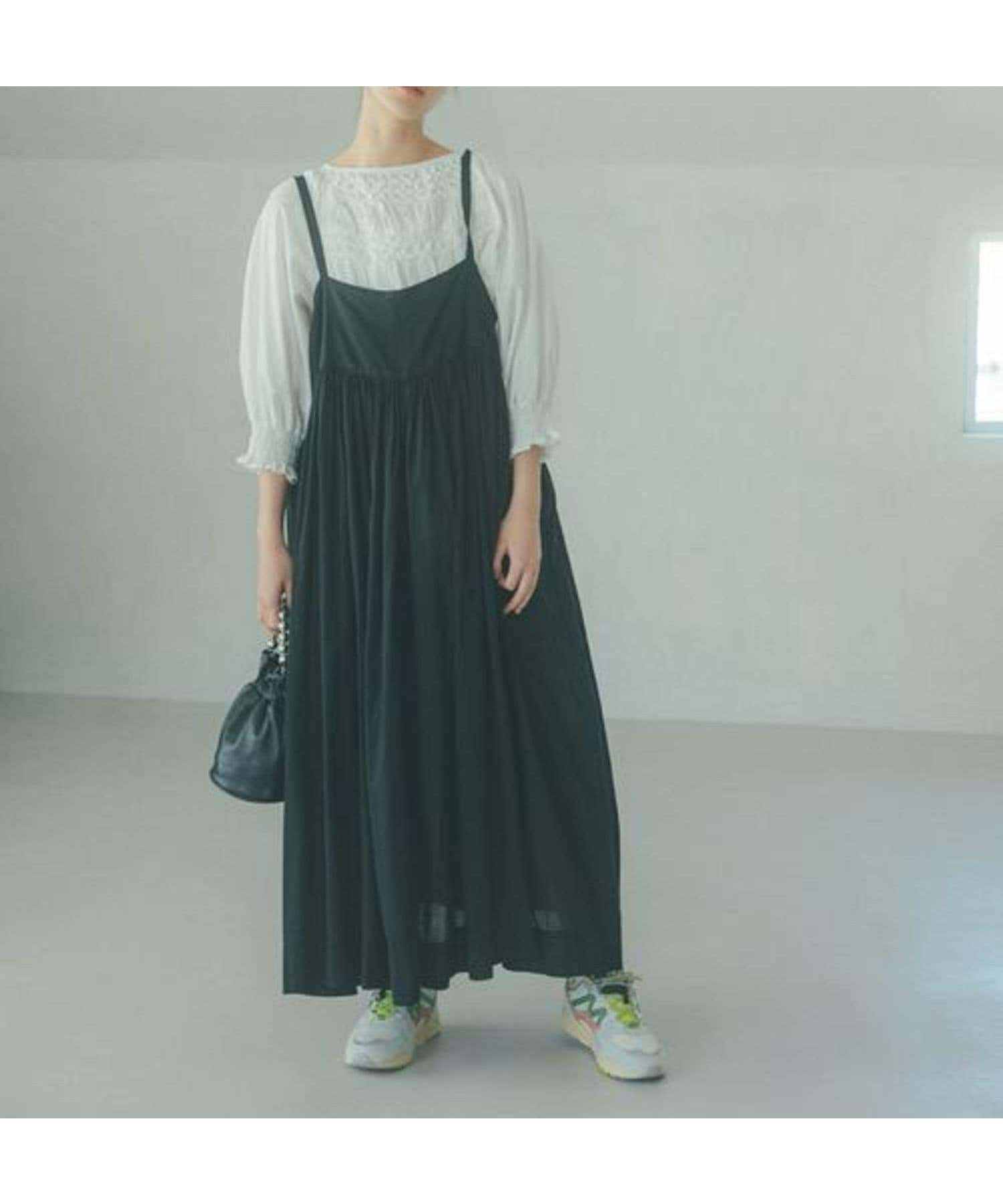 【スタディオ クリップ/studio CLIP】の《natural by clip》リネン × ボイル切り替えキャミワンピース 人気、トレンドファッション・服の通販 founy(ファニー) 　ファッション　Fashion　レディースファッション　Fashion for Women　ワンピース　Dresses　キャミソールワンピース　Camisole Dresses　おすすめ　Recommended / Our Picks　インナー　Innerwear　キャミソール　Camisole, Spaghetti Strap Top　キャミワンピース　Cami Dress, Slip Dress　ギャザー　Gathered, Ruffled　バランス　Balance, Style Balance　リネン　Linen, Linen Fabric　ロング　Long, Long-Length　半袖　Short Sleeve, Half Sleeve　夏　Summer　旅行　Travel　春　Spring　秋　Autumn　長袖　Long Sleeve, Full Sleeve　 other-1|ID: prp329100004603770 ipo3291000000032751226