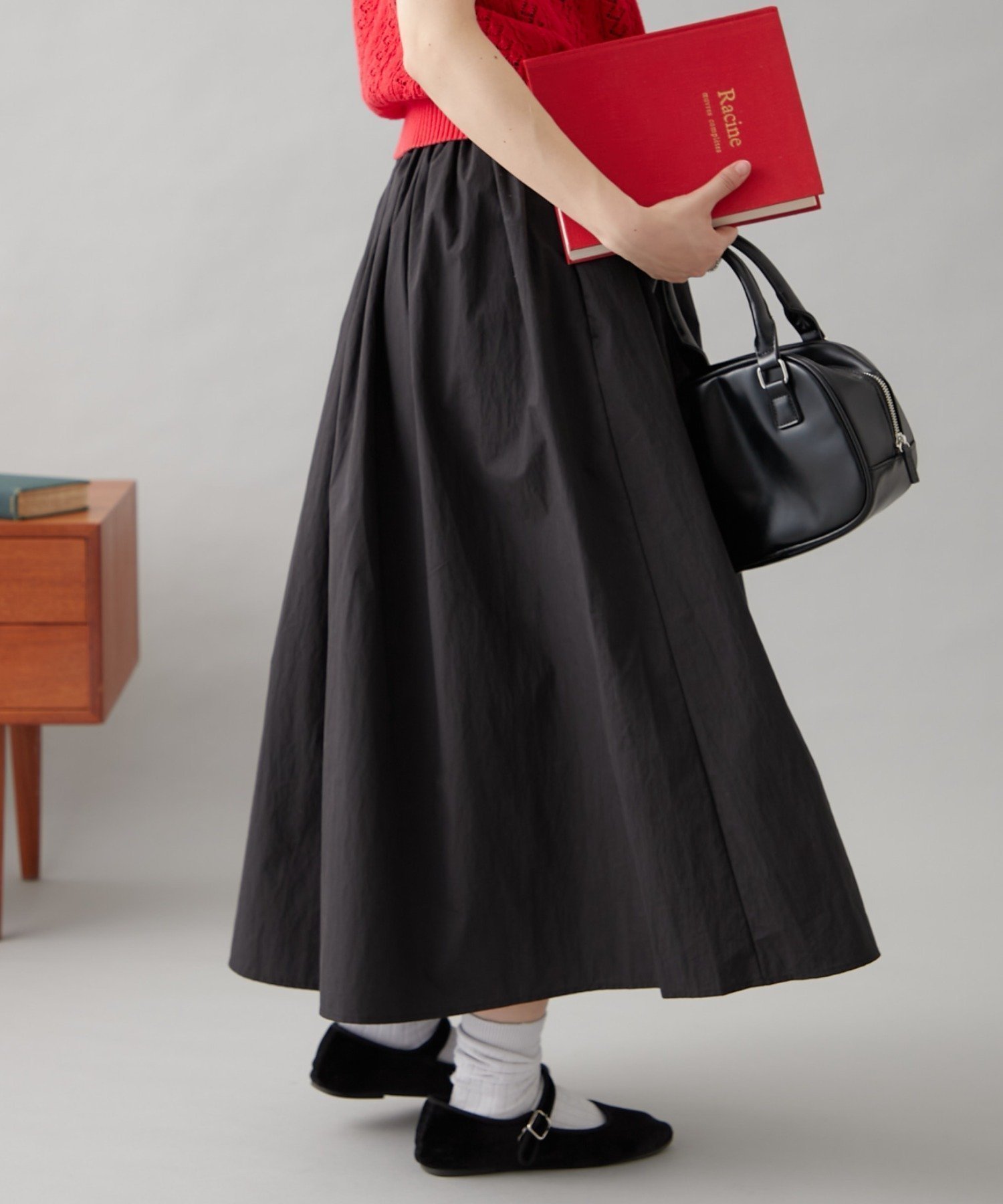 【チャオパニックティピー/CIAOPANIC TYPY】の【GEVACO】ギャザーロングスカート 人気、トレンドファッション・服の通販 founy(ファニー) 　ファッション　Fashion　レディースファッション　Fashion for Women　スカート　Skirts　ロングスカート　Long Skirts / Maxi & Midi Skirts　カーディガン　Cardigan, Knitwear　シンプル　Simple, Minimal　スウェット / スエット　Sweatshirt, Sweatwear　ロング　Long, Long-Length　楽ちん　Easy Fit, Comfortable　ワーク　Workwear, Utility Style　おすすめ　Recommended / Our Picks　 other-1|ID: prp329100004603778 ipo3291000000032751385
