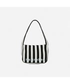 【マリメッコ/marimekko】のKnitted Shoulderbag Merirosvo ショルダーバッグ ブラック×オフホワイト|ID: prp329100004603779 ipo3291000000032751390