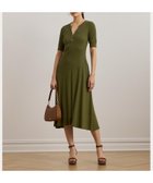 【ラルフローレン/RALPH LAUREN】のコットン ヘンリーネック ドレス 300グリーン|ID: prp329100004603782 ipo3291000000032751443