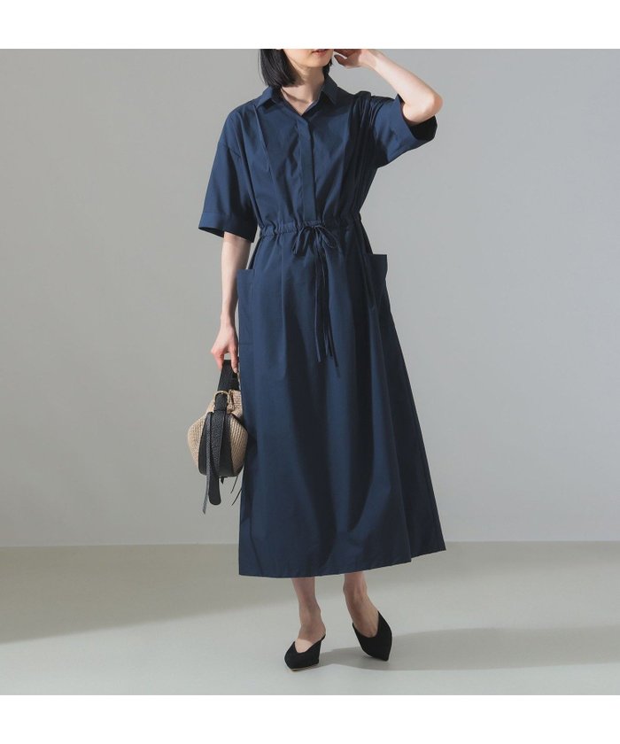 【デミルクス ビームス/Demi-Luxe BEAMS】の【6/19新規値下げ】ハーフスリーブ シャツワンピース インテリア・キッズ・メンズ・レディースファッション・服の通販 founy(ファニー) https://founy.com/ ファッション Fashion レディースファッション Fashion for Women ワンピース Dresses シャツワンピース / 1枚で着映えコーデ Shirt Dresses アクセサリー Fashion Accessories スリーブ Sleeve, Long Sleeve / Short Sleeve タイプライター Typewriter Fabric, Crisp Cotton ハーフ Half, Half-Length フラット Flat, Flat Shoes リラックス Relax, Relaxed Fit |ID: prp329100004603800 ipo3291000000032751700