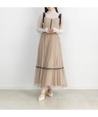【ランダ/RANDA】の【HEART COLLECTION】ハートチュールロングワンピース BEIGE|ID: prp329100004603804 ipo3291000000034072559