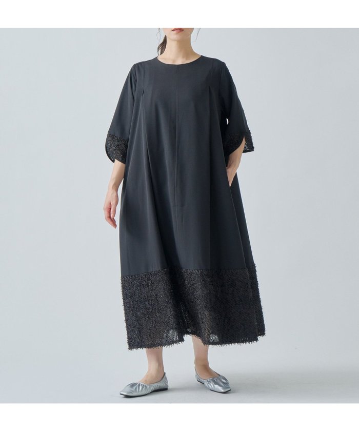 【その他のブランド/Other】の「WHYTO. / ホワイト」 JACQUARD COMBINAISON DRESS インテリア・キッズ・メンズ・レディースファッション・服の通販 founy(ファニー) https://founy.com/ ファッション Fashion メンズファッション Fashion for Men ドレス Dress, One-Piece ドレープ Drape, Draping Fabric フレア Flare, Flared S/S・春夏 SS, Spring/Summer, Warm Season 再入荷 Restock / Back in Stock 夏 Summer 2025年 2025 2025春夏・S/S Spring/Summer 2025 SS25 |ID: prp329100004603812 ipo3291000000032751783
