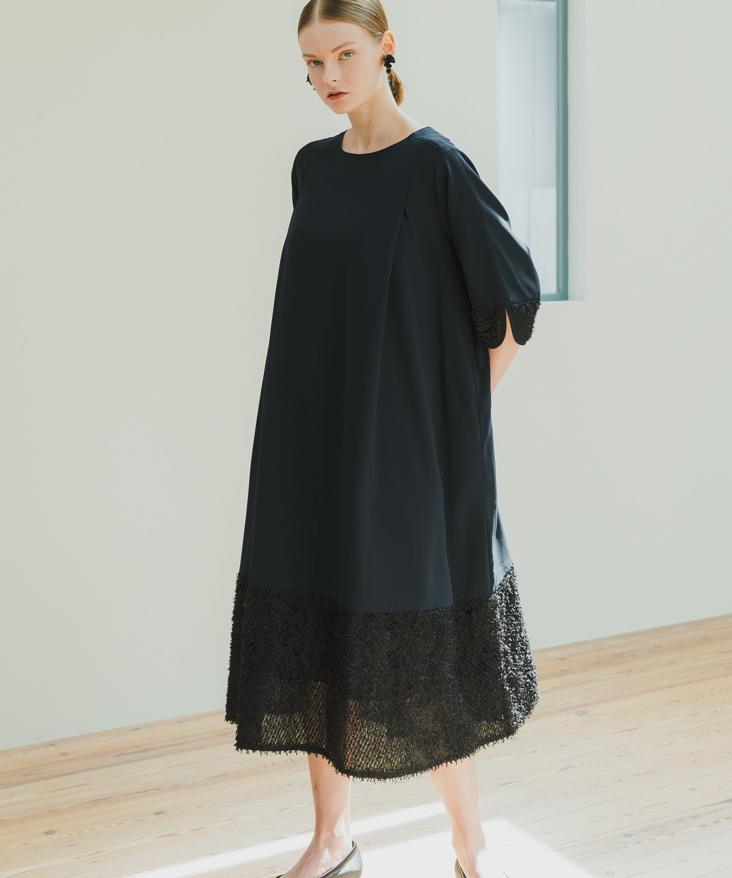 【その他のブランド/Other】の「WHYTO. / ホワイト」 JACQUARD COMBINAISON DRESS インテリア・キッズ・メンズ・レディースファッション・服の通販 founy(ファニー) 　ファッション　Fashion　メンズファッション　Fashion for Men　ドレス　Dress, One-Piece　ドレープ　Drape, Draping Fabric　フレア　Flare, Flared　S/S・春夏　SS, Spring/Summer, Warm Season　再入荷　Restock / Back in Stock　夏　Summer　2025年　2025　2025春夏・S/S　Spring/Summer 2025 SS25　NAVY|ID: prp329100004603812 ipo3291000000032751788